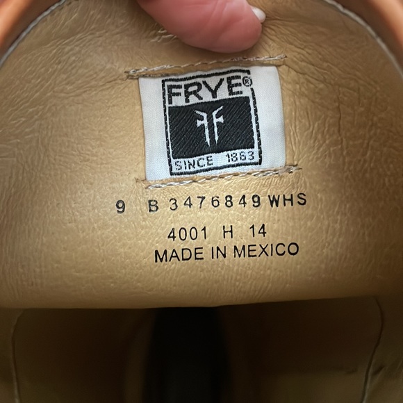 Frye women’s cognac Phillip harness boot size 9 - Picture 7 of 10